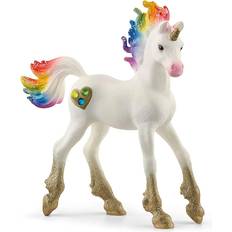 Unicorns Figurines Schleich Bayala Rainbow Love Unicorn Foal 70727