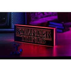 Rojo Luces nocturnas Paladone Stranger Things Leuchte Logo Luz nocturna