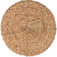 Cloths & Tissues Creative Top Natural Water Hyacinth Weave Place Mat Natural, Brown