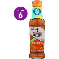 Nandos peri peri Nando's Sauce Peri Peri Medium Case of 6 X 9.1 Oz