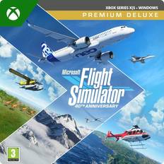 Xbox Series X Games Flight Simulator 40Th Anniversary Premium: Deluxe Edition (XBSX)