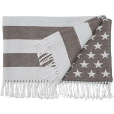 Lexington Icons Baby Flag throw 90x120 cm grey