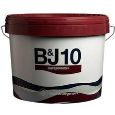 B&J Indendørs maling - Vægmaling B&J 10 SuperFinish Vægmaling White 9L