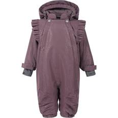 En Fant Lumipuvut En Fant Glittery Snowsuit Flint - Purple