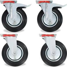 DIY Accessories vidaXL 12 pcs Swivel Casters 200 mm