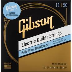 Gibson Brite Wire Reinforced Electric Guitar Strings, Medium Gauge