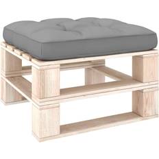 vidaXL pallesofa Stolehynde Grå (58x)