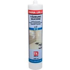 512 byggematerialer Danalim Dana Lim 512 vådrumssillicone 300ml 1stk
