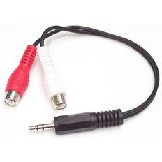 StarTech 3.5mm - 2RCA M-F 0.5ft