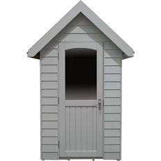 Grey Sheds Forest Garden Overlap Retreat 6x4 Shed (Building Area )