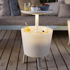 Beige Bijgebouwen Keter Cool Bar Tuinbar Met Koelbox