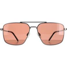 Serengeti Sunglasses Serengeti Aviator Matte Gunmetal Saturn Polarized Sedona