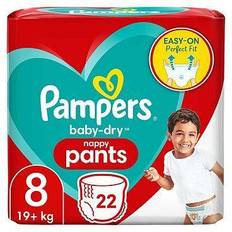 Pampers 8 Pampers Baby-Dry Nappy Pants Size 8 22pcs