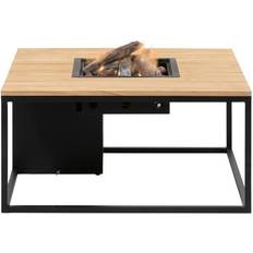 Campingtafels Cosi Fires Vuurtafel Cosiloft 100 Lounge Teak-Black