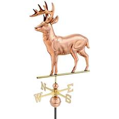 Stag ornament Good Directions Farmhouse Copper Stag Weathervane