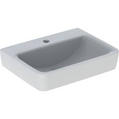 Lavandini da bagno Geberit Renova Plan Handwaschbecken 50 x 38 cm 1 Hahnloch 501629