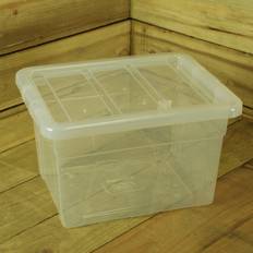 Vidrio Cajas de almacenamiento Whitefurze 40cm Spacemaster Maxi, Natural Caja de almacenamiento