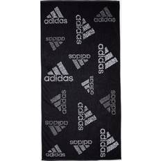 adidas Branded Must-Have - Black Badehåndklæde Hvid, Sort