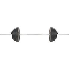 Barres de barbell vidaXL Vægtstang med skiver 60 kg