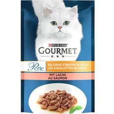 Gourmet Katte Kæledyr Gourmet Megapack: 52x85g Perle Lachs Katzenfutter nass