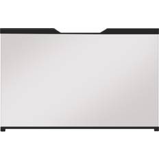 Black Panel Radiators Dimplex RBFGLASS30 Solid Tempered Glass Front Firebox Climate Control