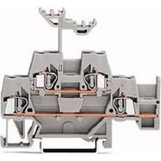 Billig Vægmontering Wago Etageklemme 2,5q 2-e Grå 280-520