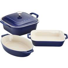 Blue Oven Dishes Staub Ceramic Oven Dish 4pcs