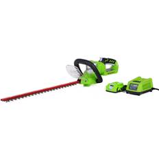 Greenworks Battery Hedge Trimmers Greenworks Discontinued 24V 22inch Hedge Trimmer w/2.0 Ah Battery 22232