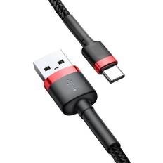 Baseus cafule usbc Baseus Cafule USB-A USB-C Q.C 3.0, 18W, 2A, 3m