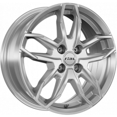 Autofelgen reduziert Rial Lucca 4-Loch Polarsilber 6.5Jx17 4x100 ET38