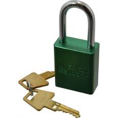 Padlocks American Lock Lock No. A1106GRN Solid Aluminum
