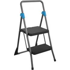 Cosco 3 step ladder Cosco 2-Step Commercial Folding Steel Step Stool