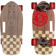 Kryptonics Stubby Complete Skateboard, Multicolor