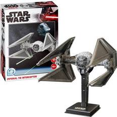 Star wars 3d puzzle Star Wars Imperial TIE Interceptor Fighter 3D Model Kit