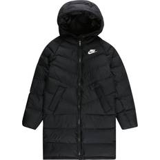 Nike sportswear synthetic fill NIKE Older Kid's Sportswear Synthetic Fill Hooded Parka - Black (DX1268-010)