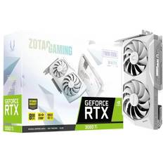 GeForce RTX 3060 Ti Cartes Graphiques Zotac GeForce RTX 3060 Ti GDDR6X Twin Edge White Edition HDMI 3xDP 8GB