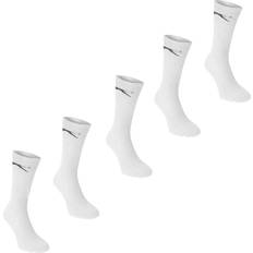 Slazenger Junior Crew Socks 5-pack - White