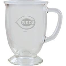 Cincinnati Reds Etched Cafe Mug