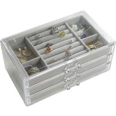 Jewelery Box - Grey/Transparent