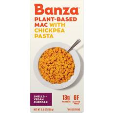 Shells mac and cheese Banza Plant-Based Chickpea Mac & Cheese Vegan Cheddar