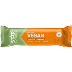 Matvarer Star Nutrition Vegan Protein Bar Caramel Chocolate 55g 1 st