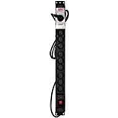 Power strip ActiveJet COMBO 12 socket power strip 3m black