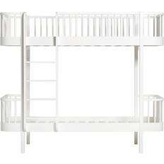 Oliver Furniture Korkeavuoteet Oliver Furniture Wood Bunk Bed 90 x 200 cm White