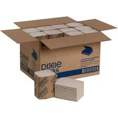 Dixie Ultra GPC32019, Interfold Napkin Refills, 6-1/2"Wx9-7/8"D, Brown, 6000/Carton