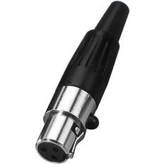 Mini xlr Monacor Mini XLR-stik hun XLR-307/J