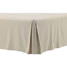 Venture Design Kimmy Bomuld/hør streight Sengekappe Beige (200x180cm)