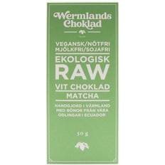 Wermlandschoklad Wermlandschoklad Vit Choklad Matcha Eko Raw 50g