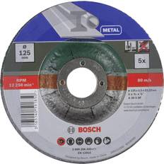 Bosch Accessories A 30 S BF 2609256333 Cutting disc (off-set) 125 mm 22.23 mm 5 pc(s) Metal