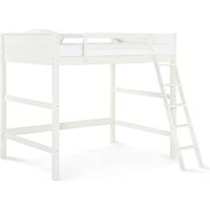 DHP Denver White Full Loft Bed