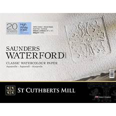 Saunders Waterford Akvarellblock Saunders Waterford 300g High White Kallpressad